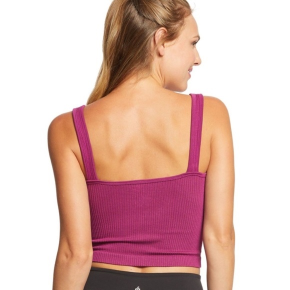 Free People Intimately Solid Rib Brami Crop Top - Picture 2 of 4